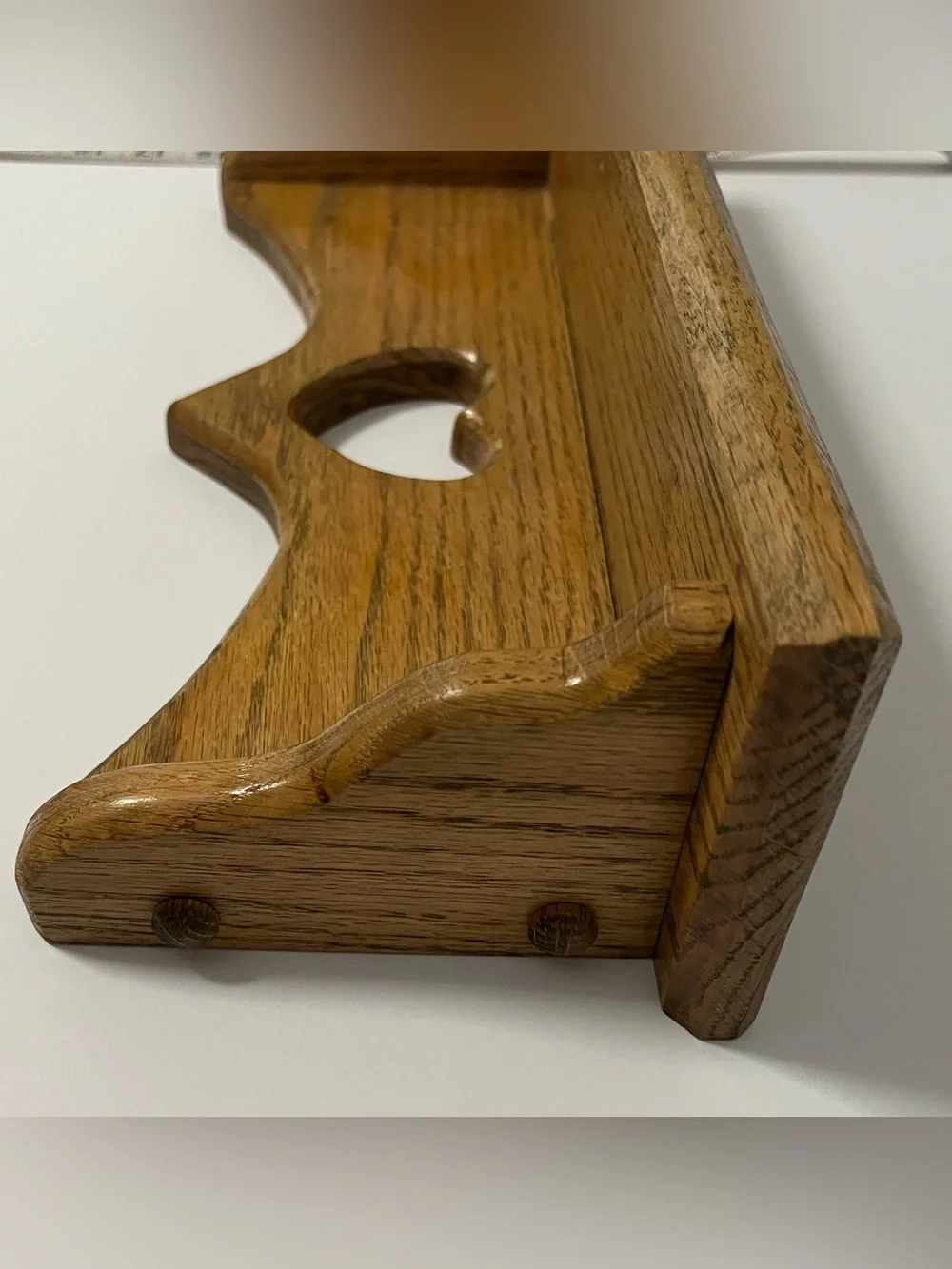 N/A oak shelf